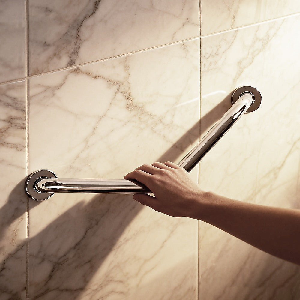 Stainless Steel Safety Grab Bar for Toilet Bathroom Bathtub Support - Image 2