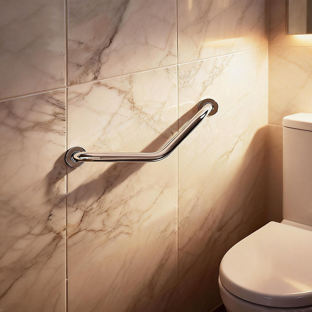 Stainless Steel Safety Grab Bar for Toilet Bathroom Bathtub Support - Image 3