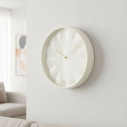 30cm Round Wall Clock Silent Sweep Modern ABS Frame - Image 2