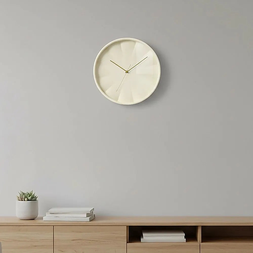 30cm Round Wall Clock Silent Sweep Modern ABS Frame - Image 3