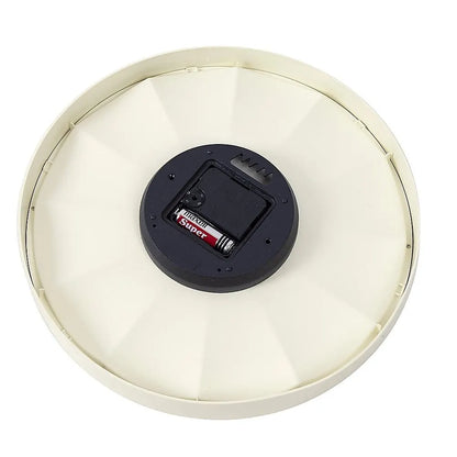 30cm Round Wall Clock Silent Sweep Modern ABS Frame - Image 9