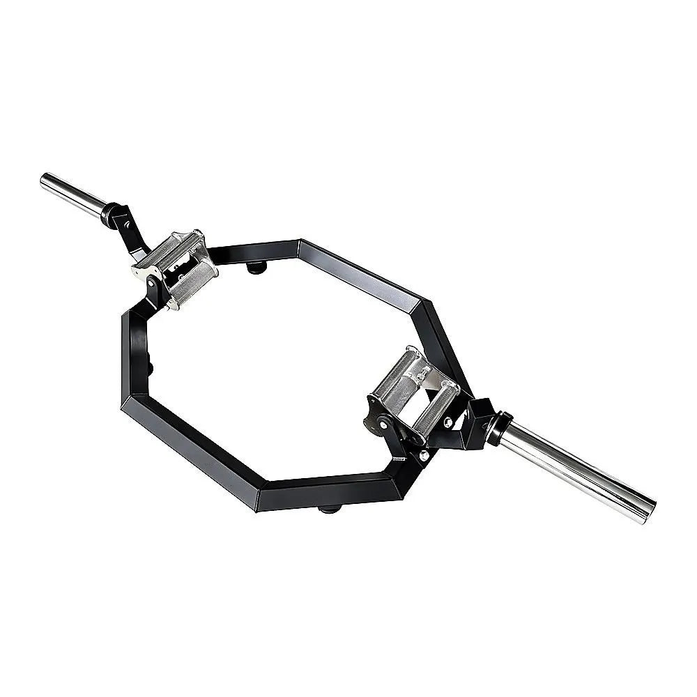 Fitness EZ Load Hex Trap Bar with Knurled Tri Grip
