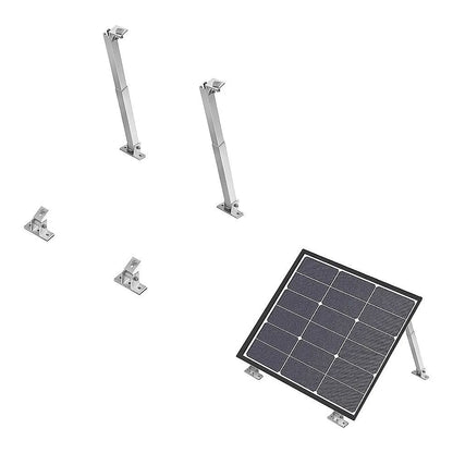 2 Set Adjustable Solar Panel Tilt Mount Brackets