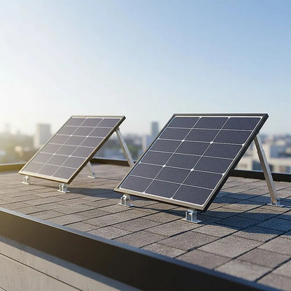 2 Set Adjustable Solar Panel Tilt Mount Brackets - Image 2
