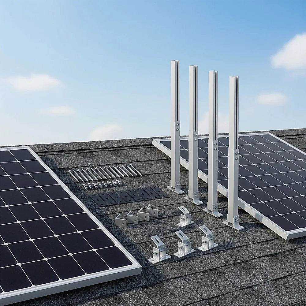 2 Set Adjustable Solar Panel Tilt Mount Brackets - Image 4