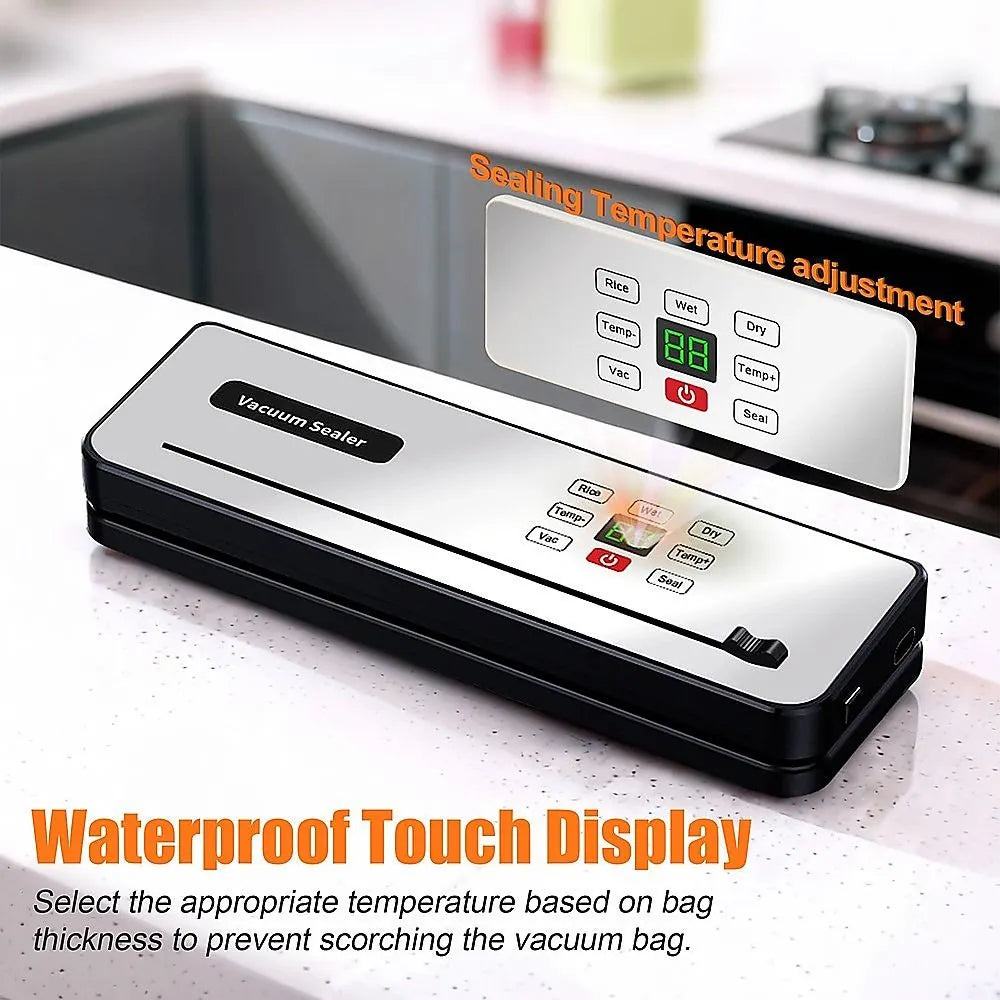 Cordless Food Vacuum Sealer Machine Dry Wet 30 Bags - Image 8