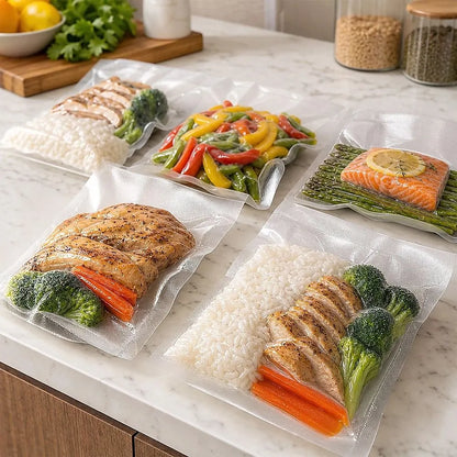 28cm x 50cm 100pcs Vacuum Sealer Bags Food Storage - Image 2