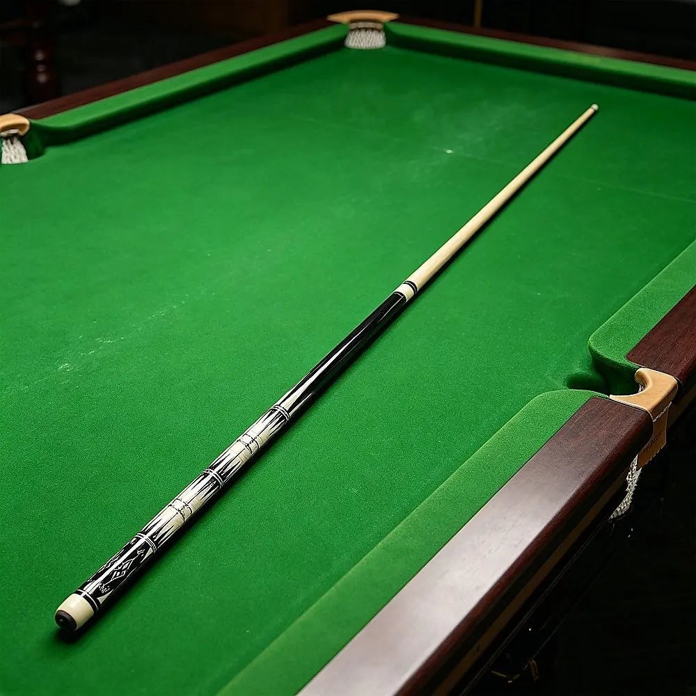 57" 2-Piece Maple Wood Billiard Pool Cue Sticks 19oz with Free Carry Bag for Smooth Control and Accuracy - Image 3