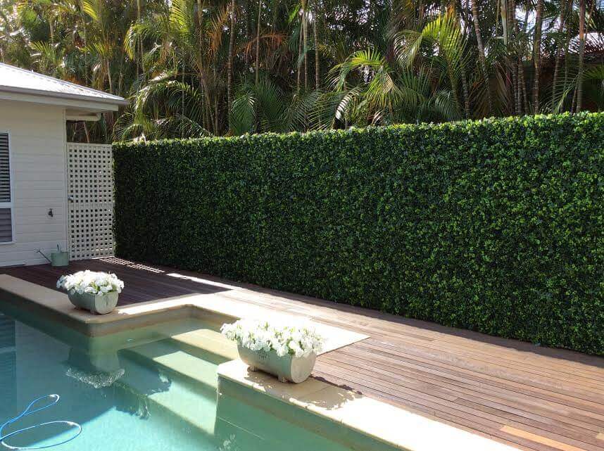 Luxury Spring Sensation Hedge Screen Green Wall Panel UV Resistant 100cm x 100cm - Image 3