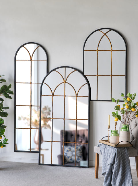 Argyll Arched Wall Mirror 127x79cm - Image 2