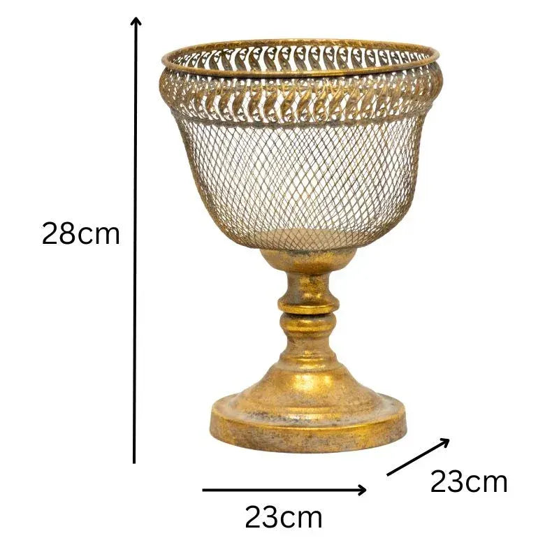 Lustre Footed Bowl 28cm - Image 3