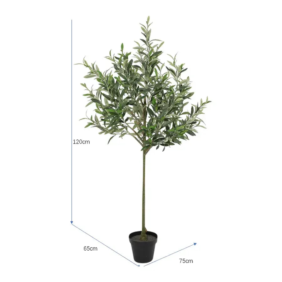 Potted Artificial Olive Tree 80cm - Image 5