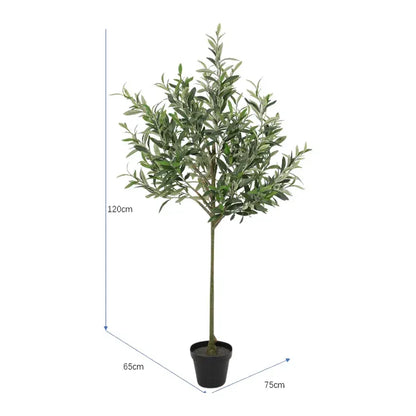 Potted Artificial Olive Tree 80cm - Image 5