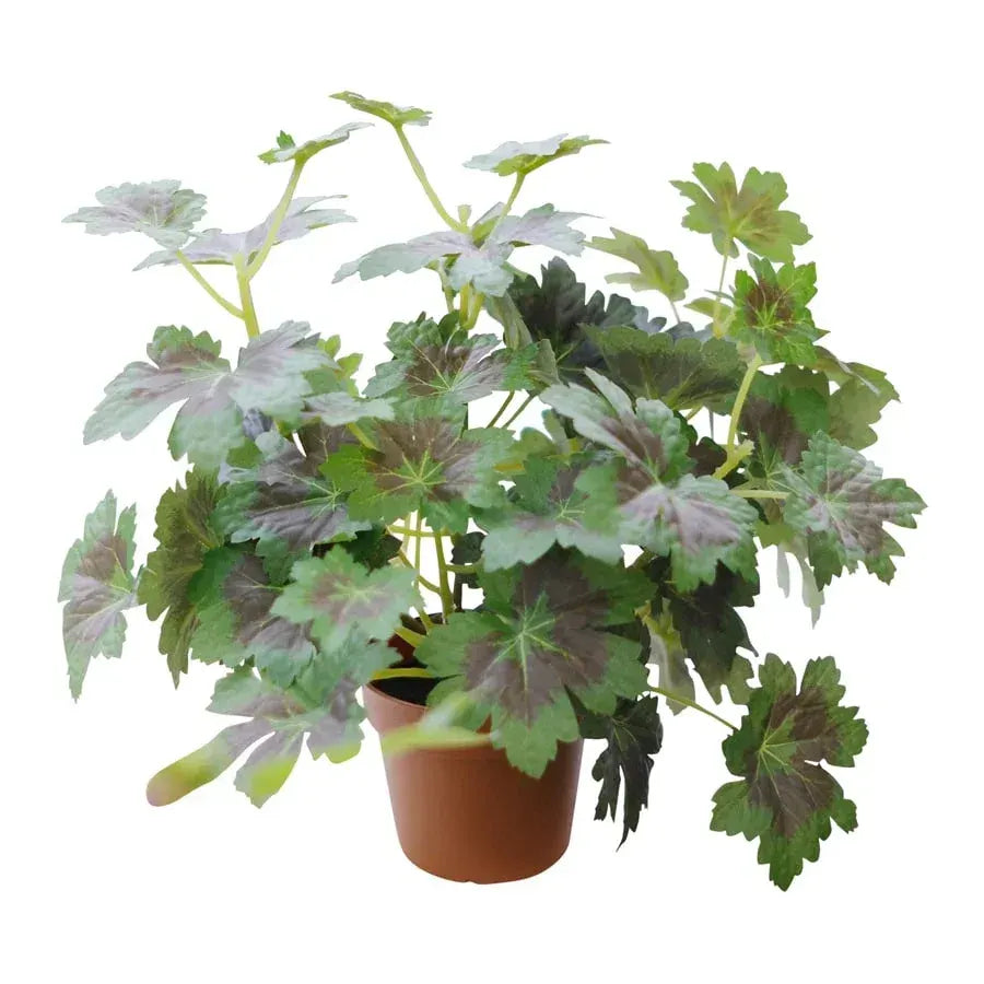 Potted Artificial Grape Leaf Plant 33cm - Image 3