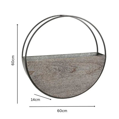 Timber Elemental Wall Planter 60cm - Image 8