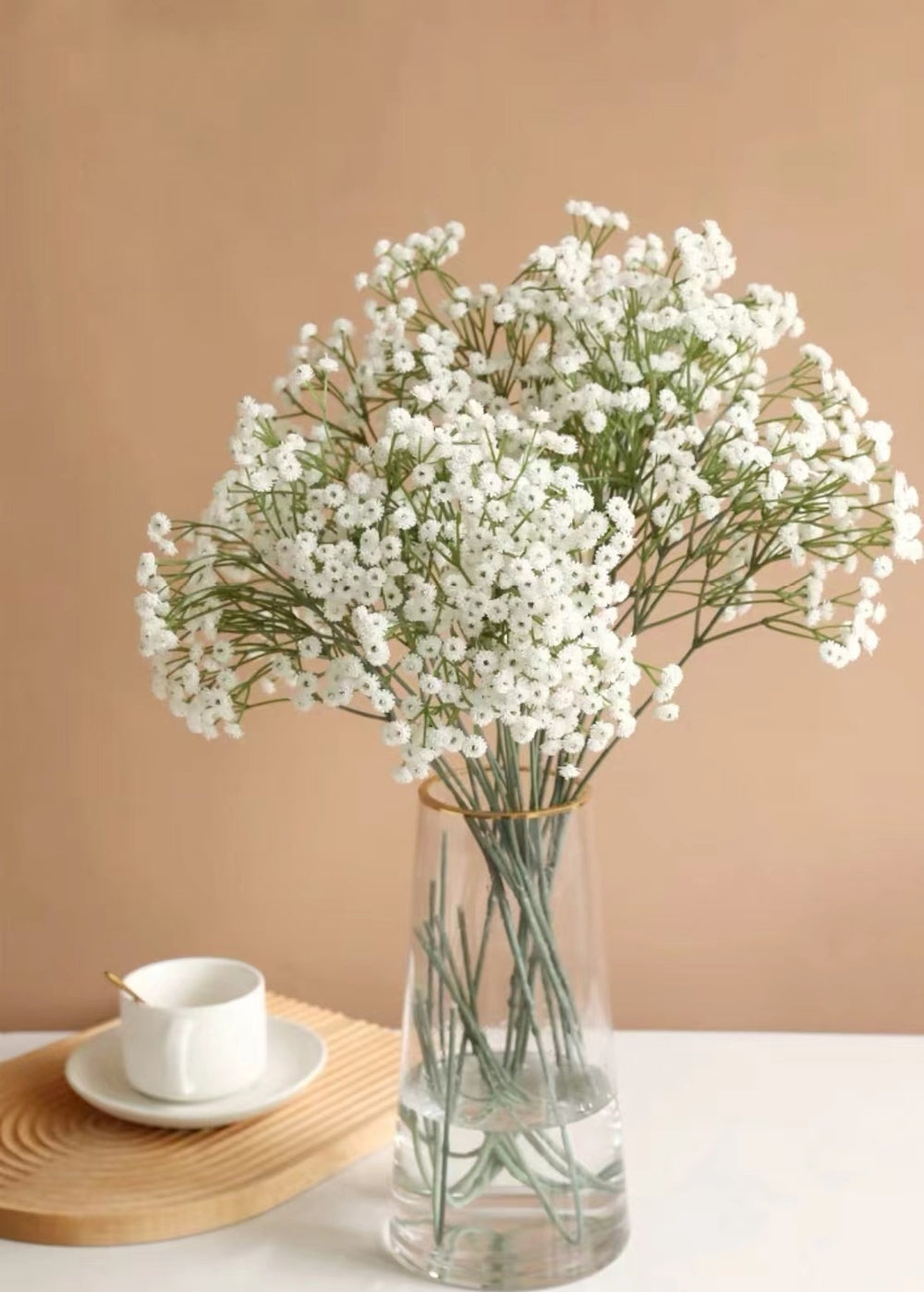 bulk 36 Artificial Baby Breath 4 Branches 108pc 61cm