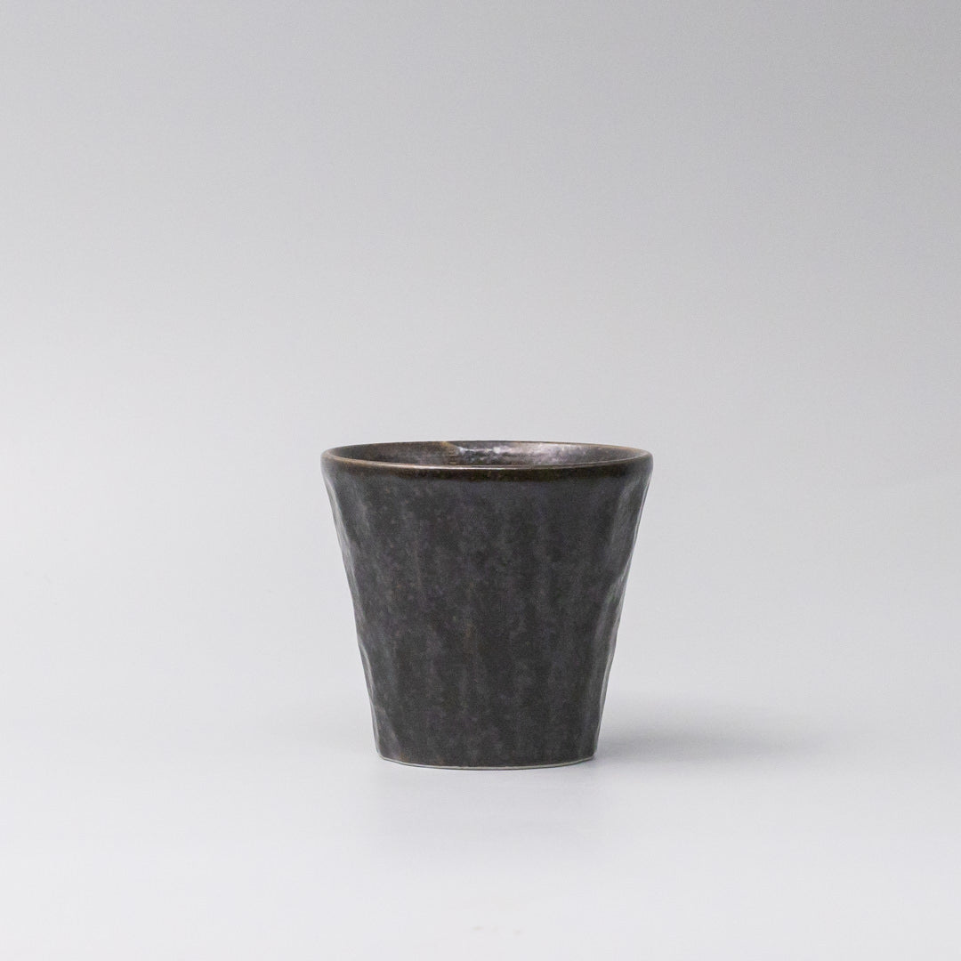 Cup Sho Chu 250ml Black Irabo Glaze - Image 4