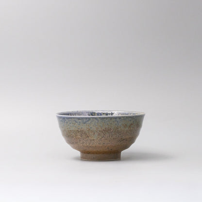 Bowl 17cm Earth & Sky Glaze with Blue pool - Image 4
