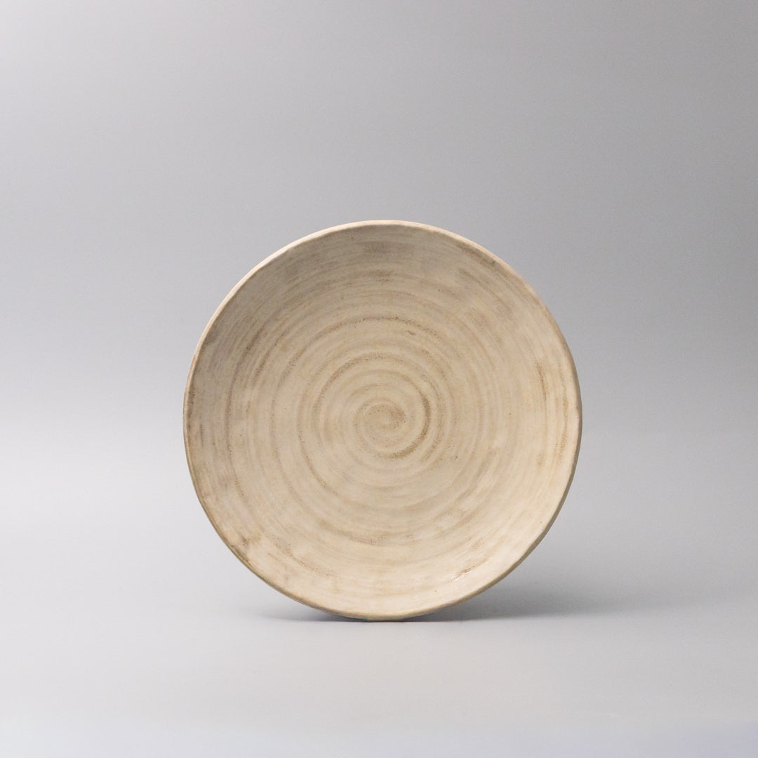 Thick Edge Plate 25cm Washed Sandstone - Image 3