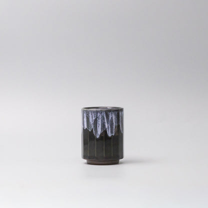 Mug Omomi 8cm 280ml Forest White Drip glaze - Image 3