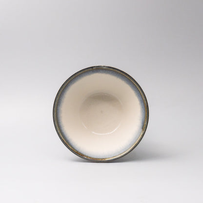 Bowl 20cm V Shape Aurora Glaze - Image 3