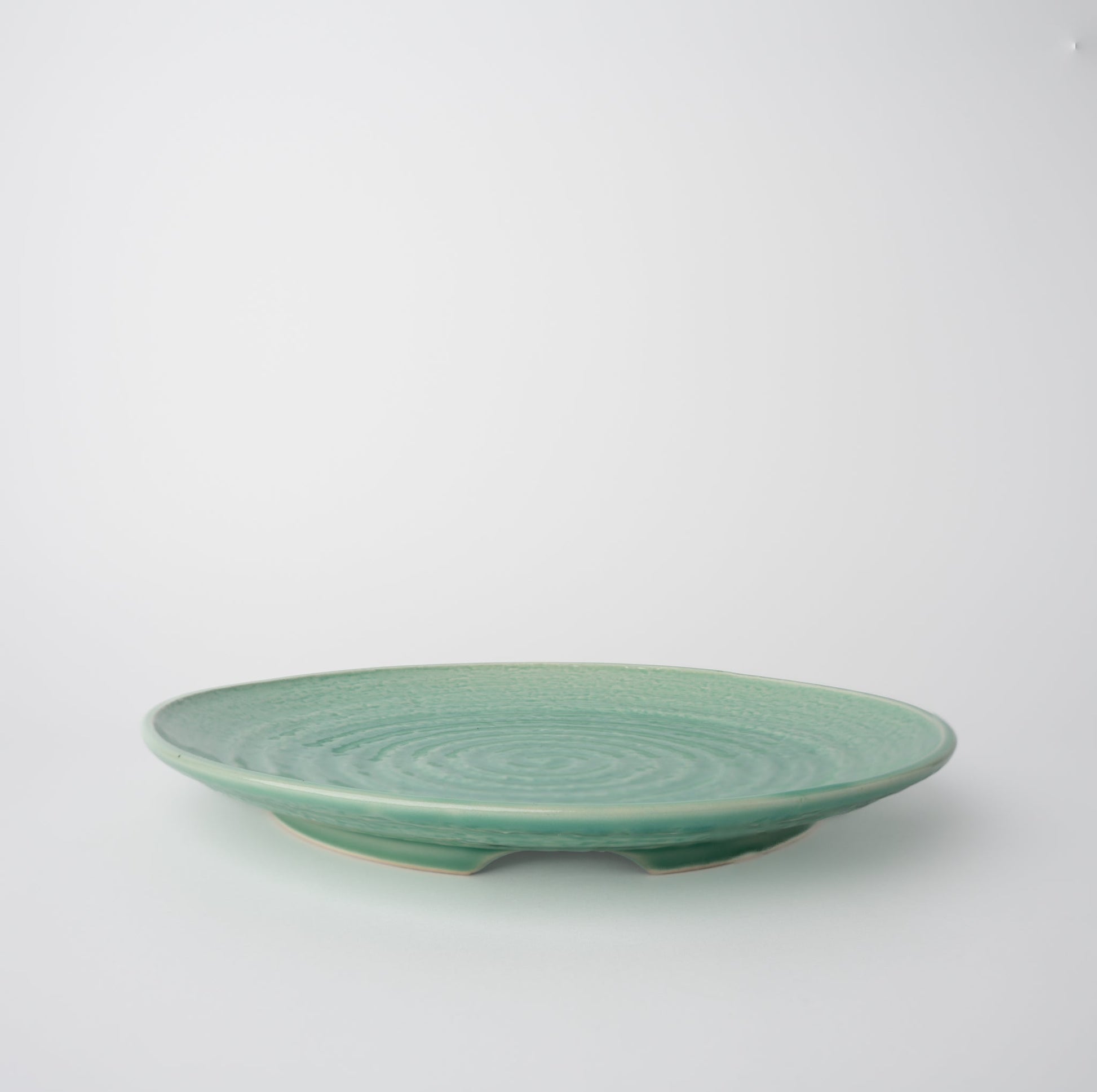 Serving Plate 30.3cm Celadon Glaze - Image 3