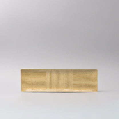 Plate Rectangular Sashimi 33cm Honey Glaze - Image 3