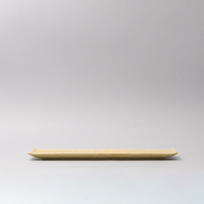 Plate Rectangular Sashimi 33cm Honey Glaze - Image 4