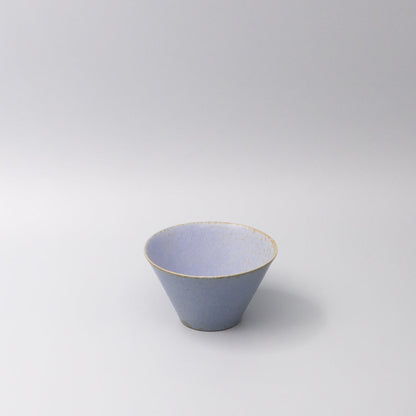 Bowl Fluted 13cm Blue Fade Glaze