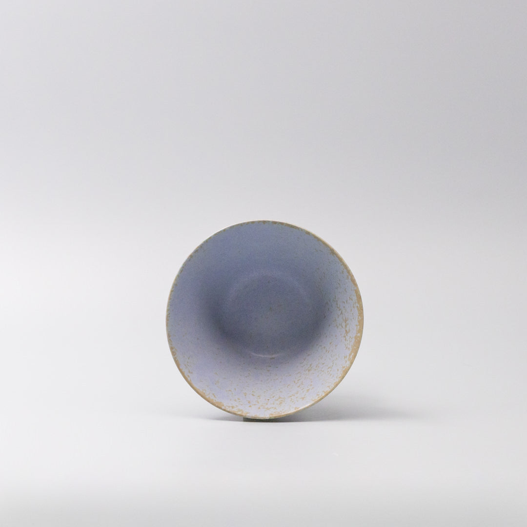 Bowl Fluted 13cm Blue Fade Glaze - Image 3
