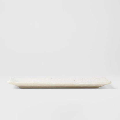 Sashimi Plate 29cm Shell White Glaze - Image 5