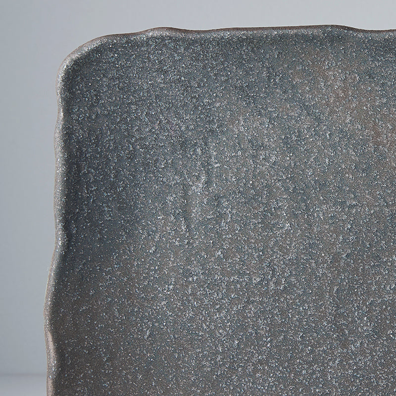 Platter Rectangular 35cm Stone Slab Glaze - Image 2