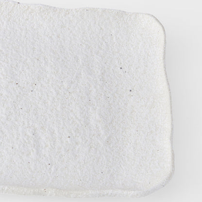 Platter Rectangular 35cm Shell White Glaze - Image 3