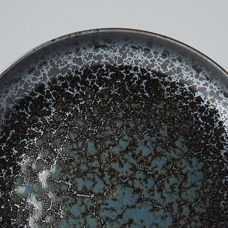 Plate High Rim 22cm Black Pearl Glaze - Image 2