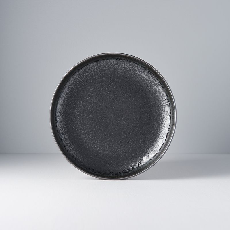 Plate High Rim 22cm Matt and Shiny Glaze - Image 2