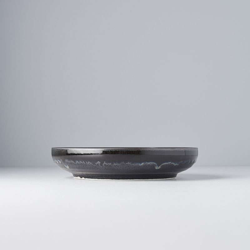 Plate High Rim 22cm Matt and Shiny Glaze - Image 3
