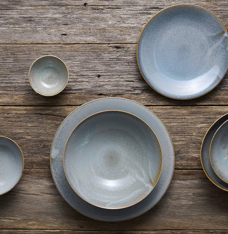 Tea Cup 120ml Steel Grey Glaze - Image 4
