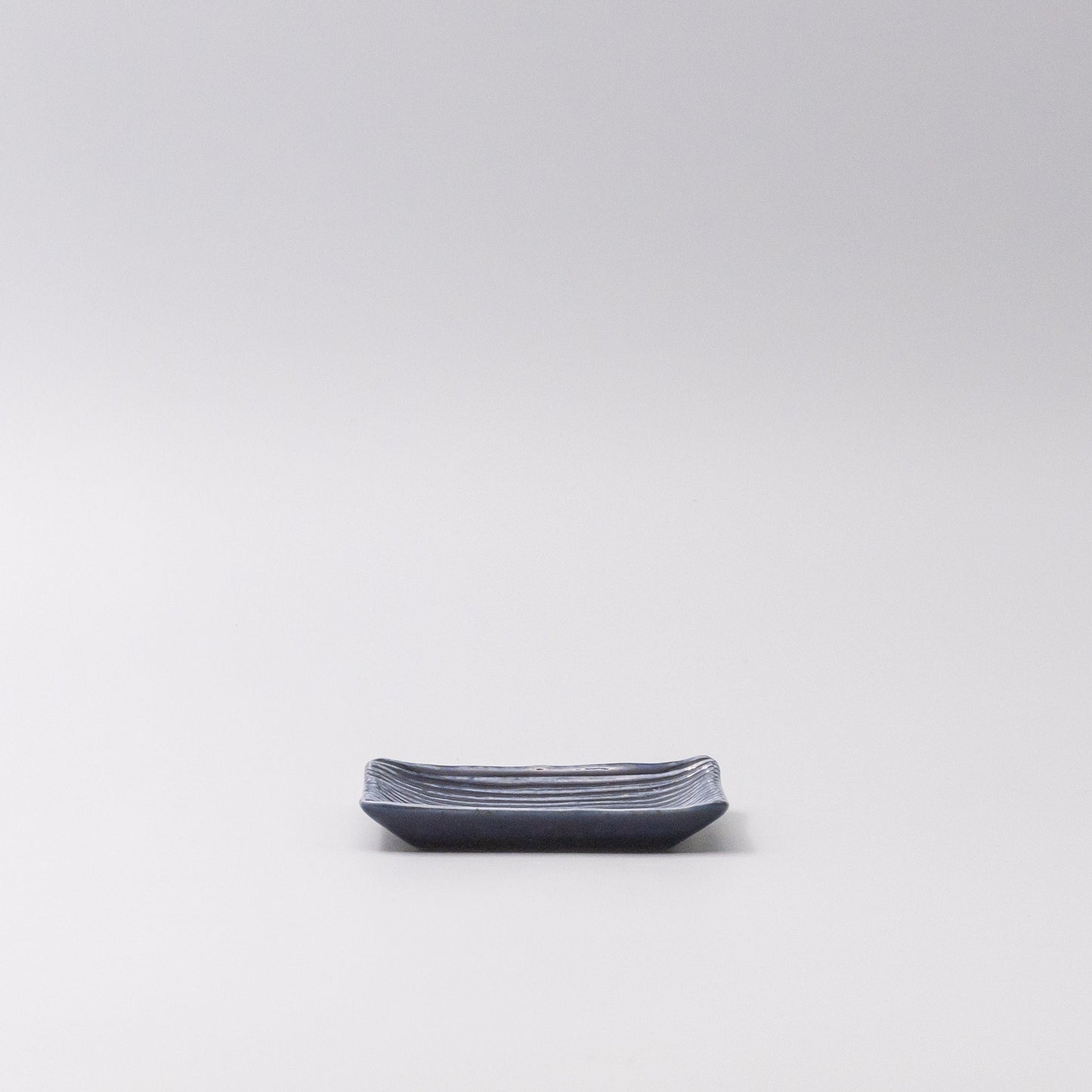 Sauce Dish 10cm Mamezara Blue Contour Glaze - Image 3