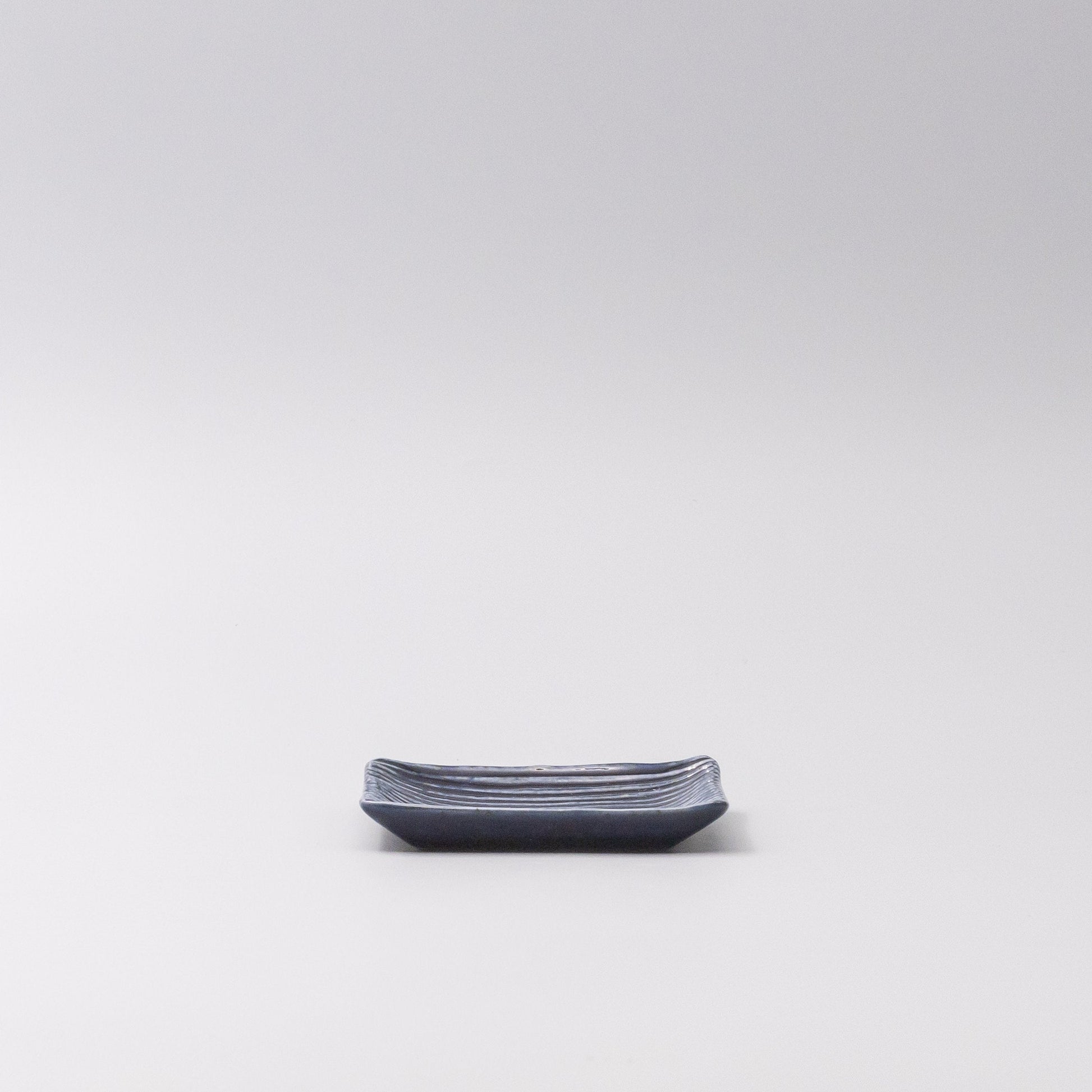 Sauce Dish 10cm Mamezara Blue Contour Glaze - Image 3