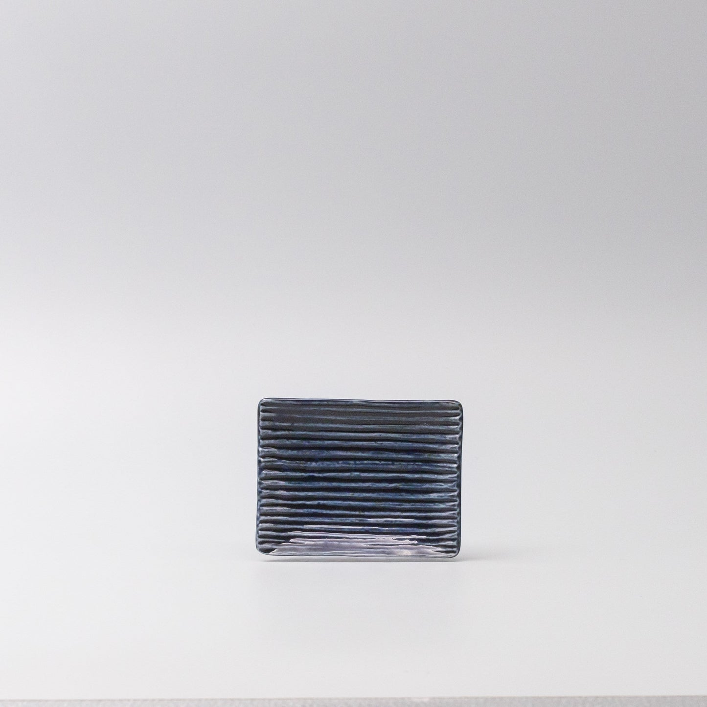 Sauce Dish 10cm Mamezara Blue Contour Glaze - Image 5