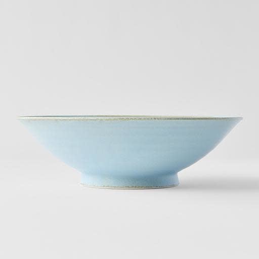 Ramen Bowl 24.5cm Soda Blue Glaze - Image 2