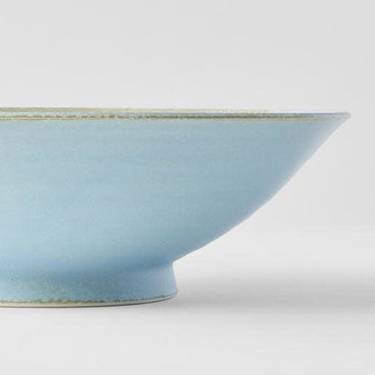 Ramen Bowl 24.5cm Soda Blue Glaze - Image 3