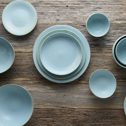 Ramen Bowl 24.5cm Soda Blue Glaze - Image 5