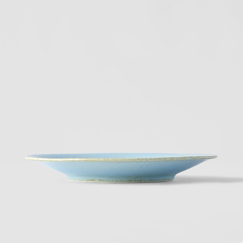 Tapas Plate 17cm Soda Blue Glaze - Image 3