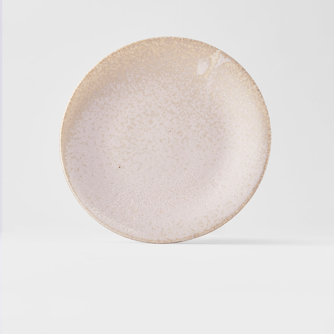 Side Plate 21cm White Fade Glaze - Image 3