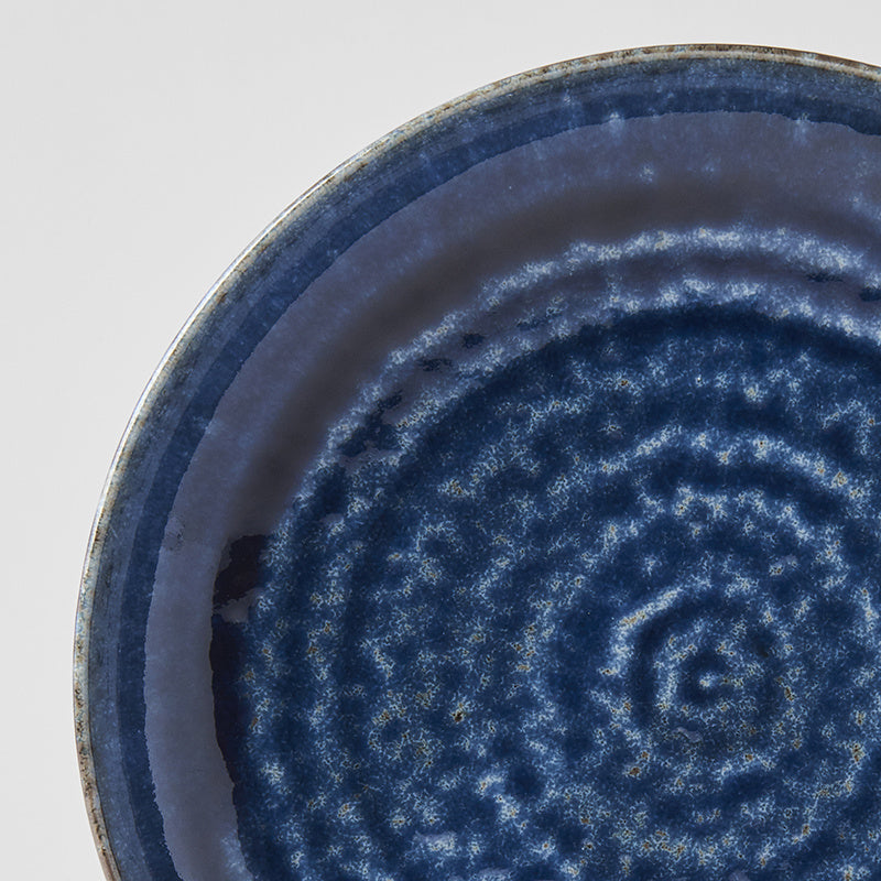 Dinner Plate 25cm Midnight Blue Glaze - Image 2