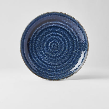 Dinner Plate 25cm Midnight Blue Glaze - Image 3