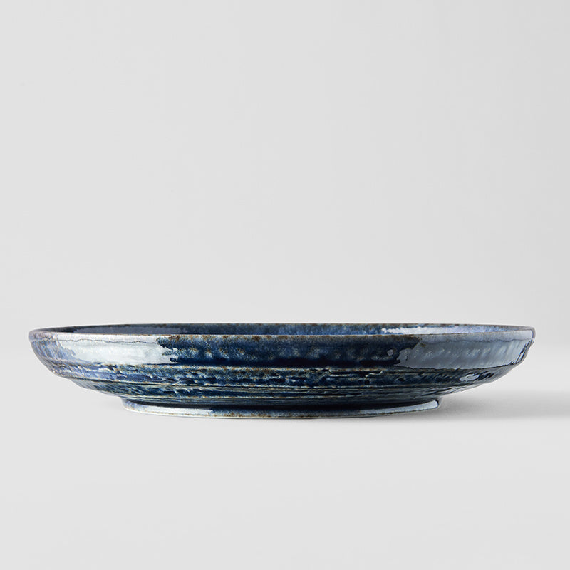 Dinner Plate 25cm Midnight Blue Glaze - Image 5
