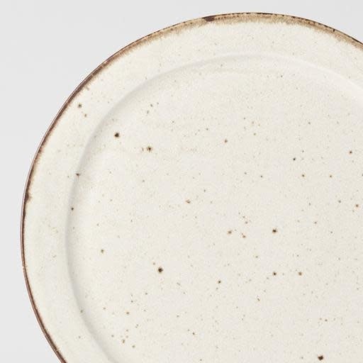 Plate Organic Flat 25.5cm Piro Piro Glaze - Image 2