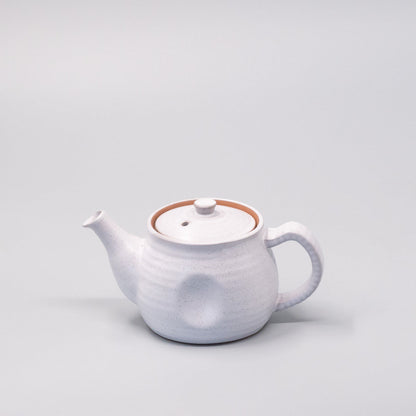 Teapot 300ml Speckled White Glaze - Image 2